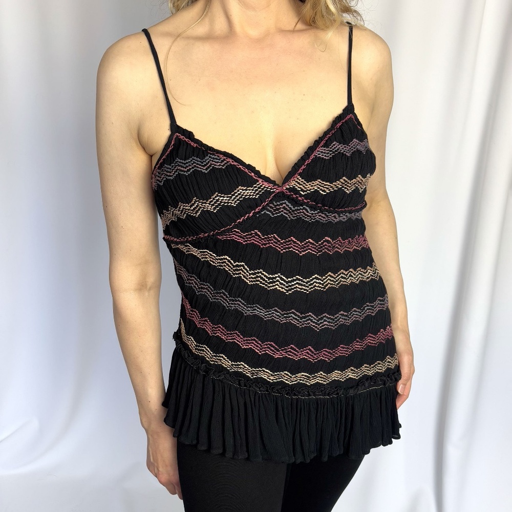 Free People “Over The Rainbow” Tunic Camisole Tank – Medium